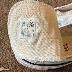 Converse White Platform Shoes